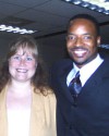 Christine and Tyrell ("Dr. Rivers")